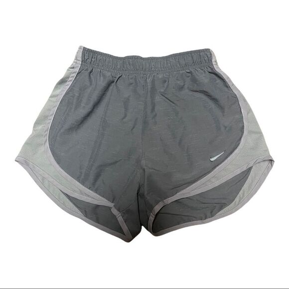 Nike Athletic Striped Running Shorts Grey Small - Picture 17 of 17